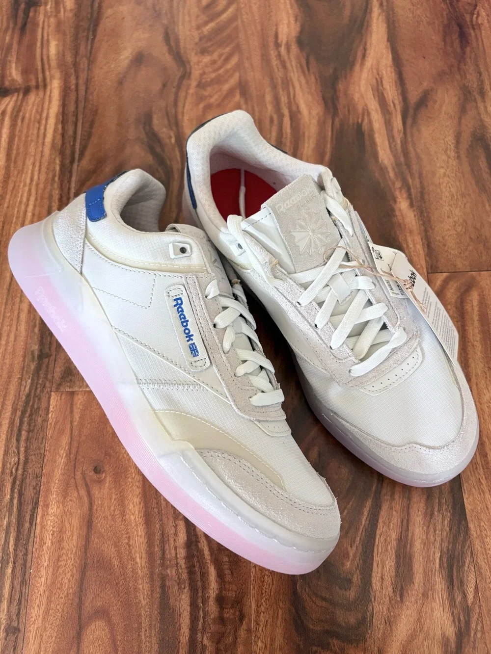 NWT Men’s Reebok Club C Legacy 'True Grey Court Blue' Shoes 9 42 NEW Athletic